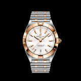 Buy Shop Breitling Chronomat B02 18K Red Gold White Dial Two Tone Steel Strap Watch for Men - U77310101A2U1 USA Online