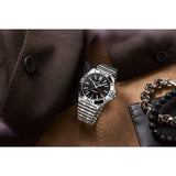 Buy Shop Breitling Chronomat GMT 40 Automatic Black Dial Silver Steel Strap Watch for Men - A32398101B1A1 USA Online