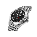 Buy Shop Breitling Chronomat GMT 40 Automatic Black Dial Silver Steel Strap Watch for Men - A32398101B1A1 USA Online