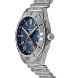 Buy Shop Breitling Chronomat GMT 40 Blue Dial Silver Steel Strap Watch for Men - A32398101C1A1 USA Online