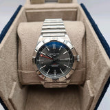 Buy Shop Breitling Chronomat GMT 40 Brown Dial Silver Steel Strap Watch for Men - A32398101M1A1 USA Online