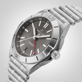 Buy Shop Breitling Chronomat GMT 40 Brown Dial Silver Steel Strap Watch for Men - A32398101M1A1 USA Online