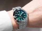Buy Shop Breitling Chronomat GMT 40 Green Dial Silver Steel Strap Watch for Men - A32398101L1A1 USA Online