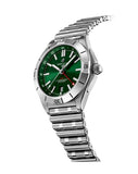 Buy Shop Breitling Chronomat GMT 40 Green Dial Silver Steel Strap Watch for Men - A32398101L1A1 USA Online