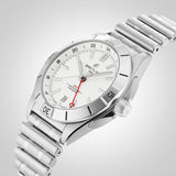 Buy Shop Breitling Chronomat GMT 40 White Dial Silver Steel Strap Watch for Men - A32398101A1A1 USA Online