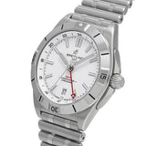 Buy Shop Breitling Chronomat GMT 40 White Dial Silver Steel Strap Watch for Men - A32398101A1A1 USA Online