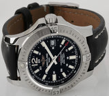Buy Shop Breitling Colt Automatic 44mm Black Dial Leather Strap Mens Watch - A1738811/BD44/435X USA Online