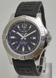 Buy Shop Breitling Colt Automatic 44mm Black Dial Rubber Strap Mens Watch - A1738811/BD44/152S USA Online