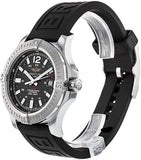Buy Shop Breitling Colt Automatic 44mm Black Dial Rubber Strap Mens Watch - A1738811/BD44/152S USA Online