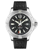 Buy Shop Breitling Colt Automatic 44mm Black Dial Rubber Strap Mens Watch - A1738811/BD44/152S USA Online