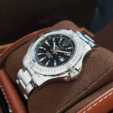 Buy Shop Breitling Colt Automatic 44mm Black Dial Stainless Steel Mens Watch - A1738811/BD44/173A USA Online