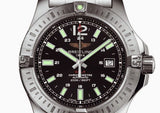 Buy Shop Breitling Colt Automatic 44mm Black Dial Stainless Steel Mens Watch - A1738811/BD44/173A USA Online