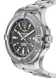 Buy Shop Breitling Colt Automatic 44mm Black Dial Stainless Steel Mens Watch - A1738811/BD44/173A USA Online