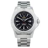 Buy Shop Breitling Colt Automatic 44mm Black Dial Stainless Steel Mens Watch - A1738811/BD44/173A USA Online