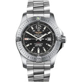 Buy Shop Breitling Colt Automatic 44mm Black Dial Stainless Steel Mens Watch - A1738811/BD44/173A USA Online