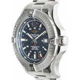 Buy Shop Breitling Colt Automatic 44mm Blue Dial Silver Steel Strap Mens Watch - A1738811/C906/173A USA Online