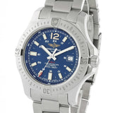 Buy Shop Breitling Colt Automatic 44mm Blue Dial Silver Steel Strap Mens Watch - A1738811/C906/173A USA Online