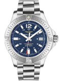 Buy Shop Breitling Colt Automatic 44mm Blue Dial Silver Steel Strap Mens Watch - A1738811/C906/173A USA Online