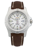 Buy Shop Breitling Colt Automatic 44mm Brown Leather Strap Mens Watch - A1738811/G791/437X USA Online