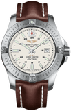 Buy Shop Breitling Colt Automatic 44mm Brown Leather Strap Mens Watch - A1738811/G791/437X USA Online