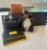 Buy Shop Breitling Colt Automatic Silver Dial Black Leather Mens Watch - A1738811/G791/173A USA Online