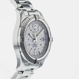 Buy Shop Breitling Colt Automatic Silver Dial Black Leather Mens Watch - A1738811/G791/173A USA Online