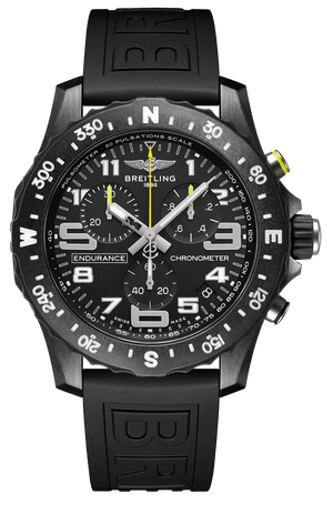 Buy Shop Breitling Endurance Pro Black Dial Black Rubber Strap Watch for Men - X82310E51B1S1 USA Online