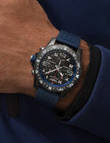 Buy Shop Breitling Endurance Pro Black Dial Blue Rubber Strap Watch for Men - X82310D51B1S1 USA Online