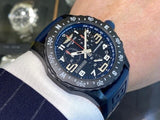 Buy Shop Breitling Endurance Pro Black Dial Blue Rubber Strap Watch for Men - X82310D51B1S1 USA Online