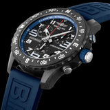 Buy Shop Breitling Endurance Pro Black Dial Blue Rubber Strap Watch for Men - X82310D51B1S1 USA Online