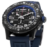 Buy Shop Breitling Endurance Pro Black Dial Blue Rubber Strap Watch for Men - X82310D51B1S1 USA Online