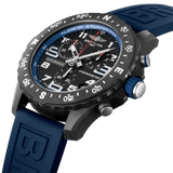 Buy Shop Breitling Endurance Pro Black Dial Blue Rubber Strap Watch for Men - X82310D51B1S1 USA Online