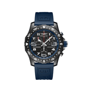 Buy Shop Breitling Endurance Pro Black Dial Blue Rubber Strap Watch for Men - X82310D51B1S1 USA Online
