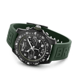 Buy Shop Breitling Endurance Pro Black Dial Green Rubber Strap Watch for Men - X82310D31B1S1 USA Online