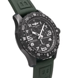 Buy Shop Breitling Endurance Pro Black Dial Green Rubber Strap Watch for Men - X82310D31B1S1 USA Online