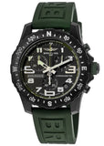 Buy Shop Breitling Endurance Pro Black Dial Green Rubber Strap Watch for Men - X82310D31B1S1 USA Online