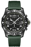 Buy Shop Breitling Endurance Pro Black Dial Green Rubber Strap Watch for Men - X82310D31B1S1 USA Online