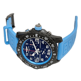Buy Shop Breitling Endurance Pro Black Dial Light Blue Rubber Strap Watch for Men - X82310281B1S1 USA Online
