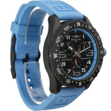 Buy Shop Breitling Endurance Pro Black Dial Light Blue Rubber Strap Watch for Men - X82310281B1S1 USA Online