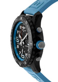 Buy Shop Breitling Endurance Pro Black Dial Light Blue Rubber Strap Watch for Men - X82310281B1S1 USA Online