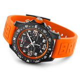 Buy Shop Breitling Endurance Pro Black Dial Orange Rubber Strap Watch for Men - X82310A51B1S1 USA Online
