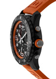 Buy Shop Breitling Endurance Pro Black Dial Orange Rubber Strap Watch for Men - X82310A51B1S1 USA Online