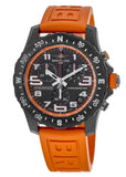 Buy Shop Breitling Endurance Pro Black Dial Orange Rubber Strap Watch for Men - X82310A51B1S1 USA Online
