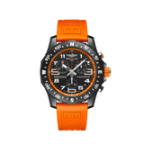 Buy Shop Breitling Endurance Pro Black Dial Orange Rubber Strap Watch for Men - X82310A51B1S1 USA Online
