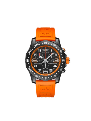 Buy Shop Breitling Endurance Pro Black Dial Orange Rubber Strap Watch for Men - X82310A51B1S1 USA Online