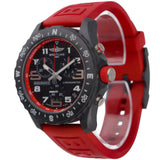 Buy Shop Breitling Endurance Pro Black Dial Red Rubber Strap Watch for Men - X82310D91B1S1 USA Online