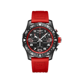 Buy Shop Breitling Endurance Pro Black Dial Red Rubber Strap Watch for Men - X82310D91B1S1 USA Online