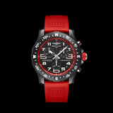 Buy Shop Breitling Endurance Pro Black Dial Red Rubber Strap Watch for Men - X82310D91B1S1 USA Online