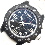 Buy Shop Breitling Endurance Pro Black Dial White Rubber Strap Watch for Men - X82310A71B1S1 USA Online