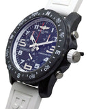 Buy Shop Breitling Endurance Pro Black Dial White Rubber Strap Watch for Men - X82310A71B1S1 USA Online